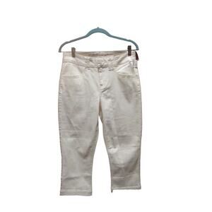 M Jeans White Capri Jeans (21 inches)